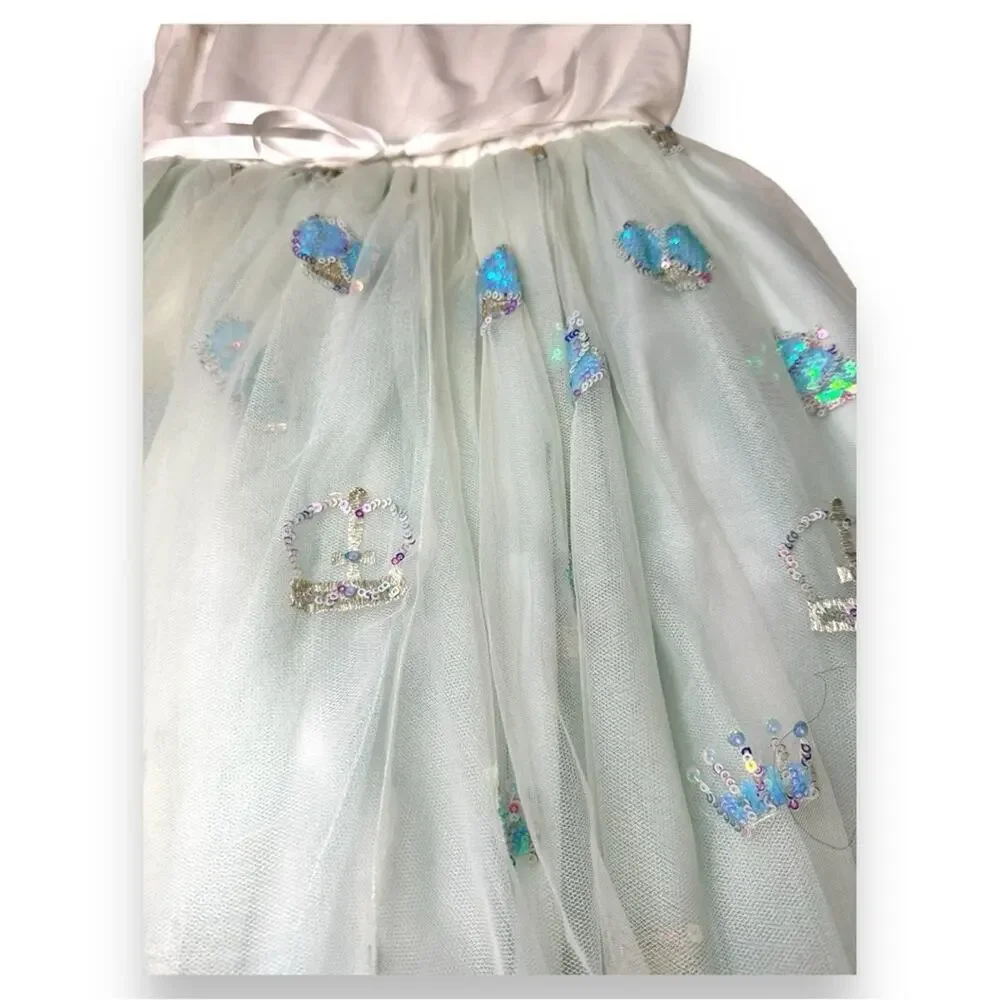 Zunie - Girls Crown Tulle Dress